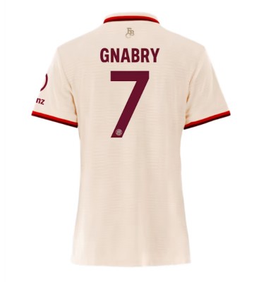 Bayern Munich Serge Gnabry #7 Tercera Equipación Mujer 2024-25 Manga Corta